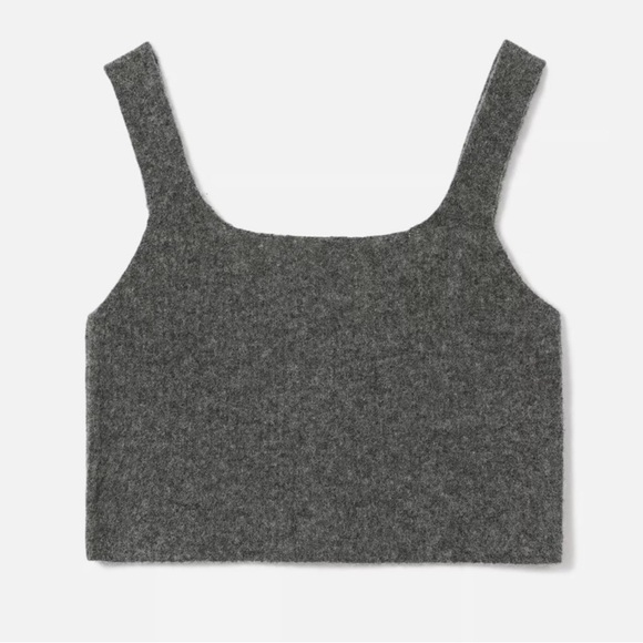Everlane Tops - Everlane by Anthropologie Crop Top Cozy Stretch